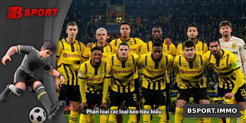 Phân loại các loại kèo tiêu biểu